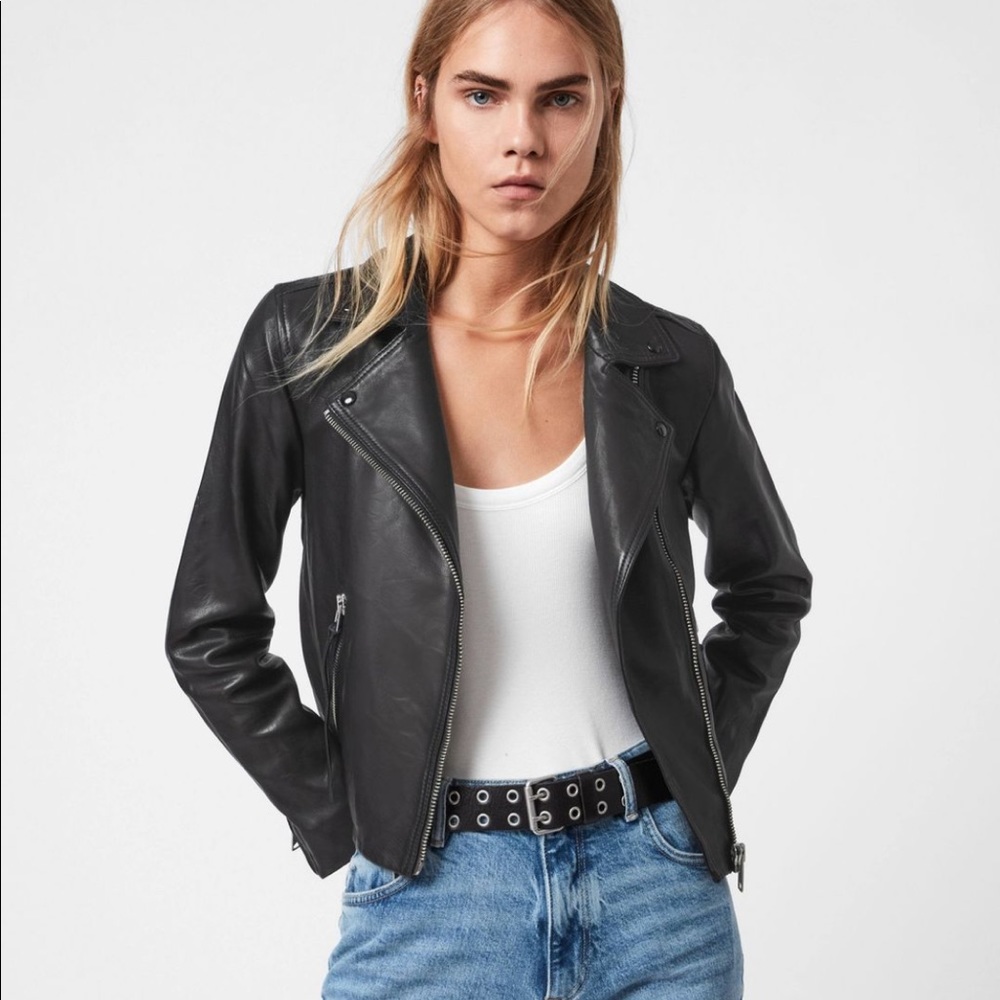 ALLSAINTS Dalby Leather Biker Jacket *BEST SELLER*